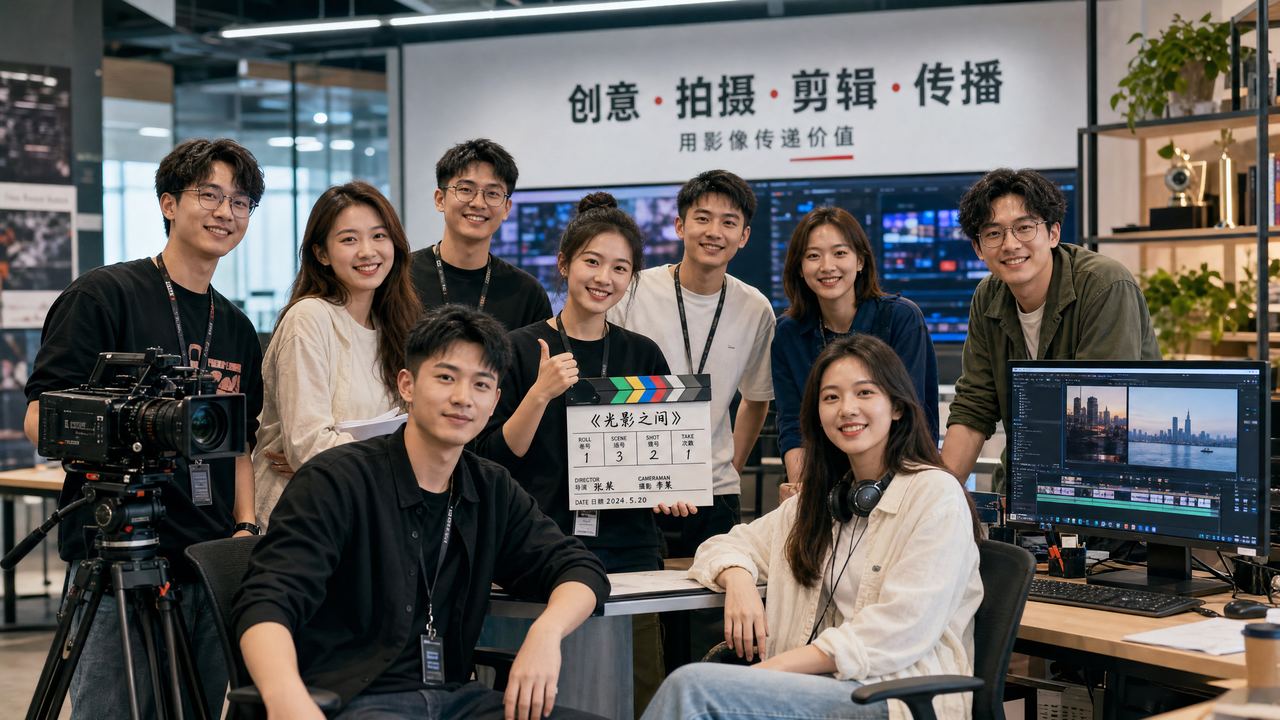 今日大赛影视制作团队幕后花絮视频演示