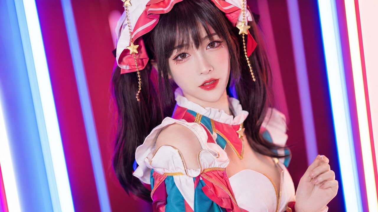 今日大赛美少女写真：国风少女二次元cosplay写真视频